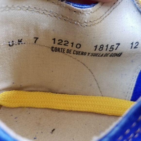 Boreal Fusion S-2 Climbing Shoes Men's 8 US / 7 UK Made In Spain Black/Blue - Picture 13 of 14